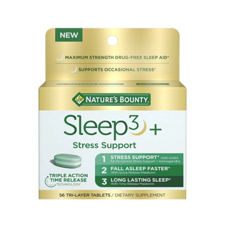 Nature's Bounty Sleep3 + Stress Support 56 Tablets In Pakistan