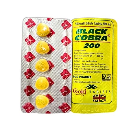Black Cobra 200mg Price In Pakistan