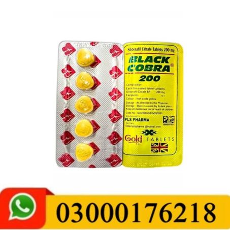 Black Cobra 200mg Price In Pakistan
