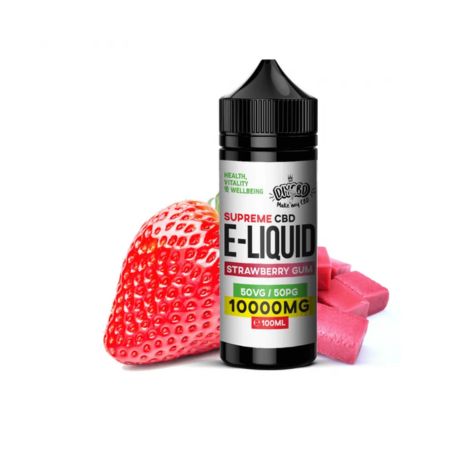 Supreme CBD E-Liquid Strawberry Bubblegum in Pakistan