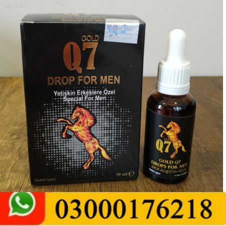 Gold Q7 Drops For Men Price in Pakistan