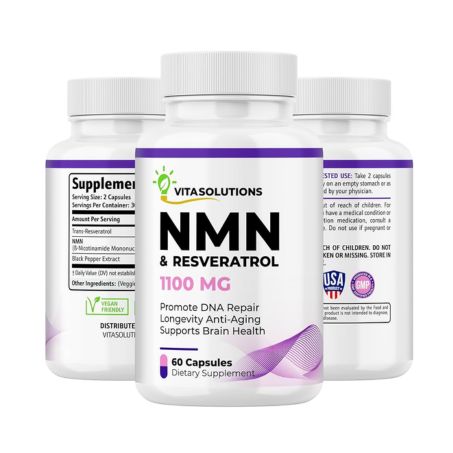 VitaSolutions NMN 1100mg Supplement In Pakistan