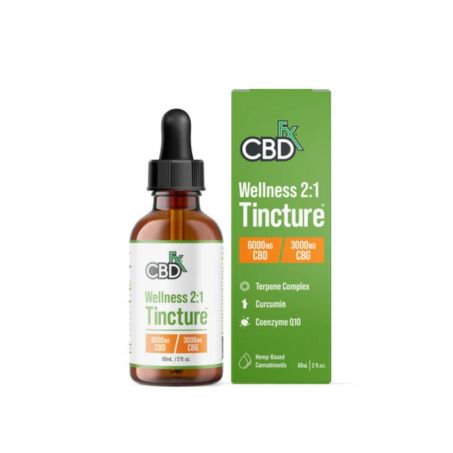 CBD + CBG Oil Wellness Tincture 1000-6000mg In Pakistan