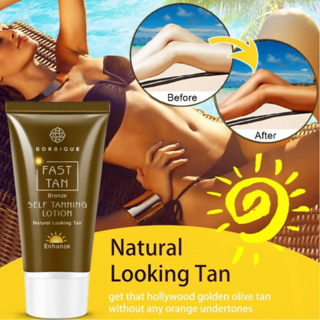 Self Tanner Enhance Lotion Natural Fast Shine Brown Premium Tanning Cream In Pakistan