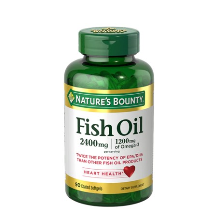 Nature's Bounty Fish Oil 2,400 mg per serving, 90 Softgels In Pakistan