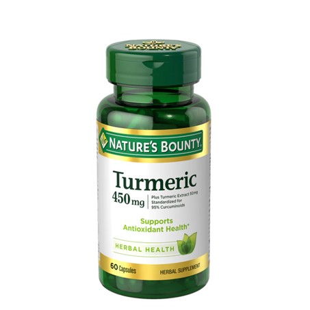 Nature's Bounty Turmeric 450 mg, 60 Capsules In Pakistan