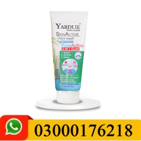 3 In 1 Facewash By Yardlie Professional Uk Based Formula In Pakistan