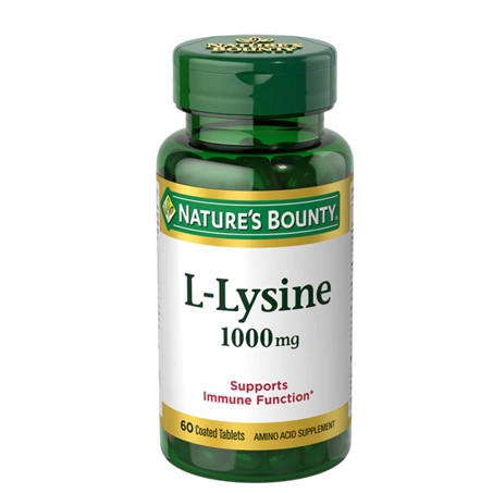 Nature's Bounty L-Lysine 1,000 mg, 60 Tablets In Pakistan