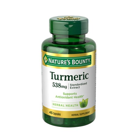 Nature's Bounty Turmeric 538 mg , 45 Capsules In Pakistan