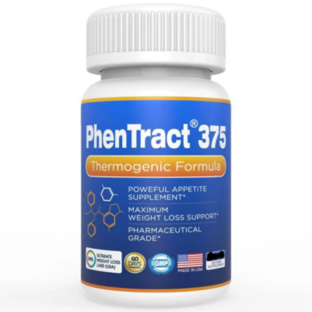 PhenTract 375 Diet Pills Thermogenic Formula Capsules In Pakistan