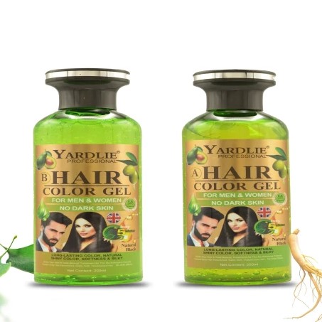 Yardlie Professional Hair Gel Mixing Paste Natural Black 400ml In Pakistan