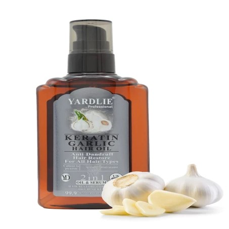 Yardlie Professional Keratin Garlic Hair Oil 120ml In Pakistan