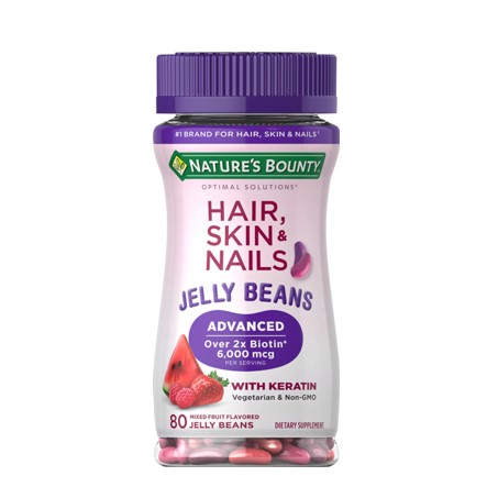 Nature's Bounty Advanced Hair Skin & Nails Jelly Beans 6,000 mcg In Pakistan