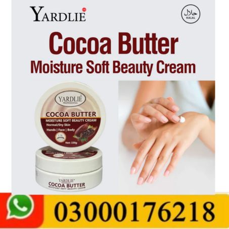 Cocoa Butter Beauty Cream Yardlie Uk 150ML