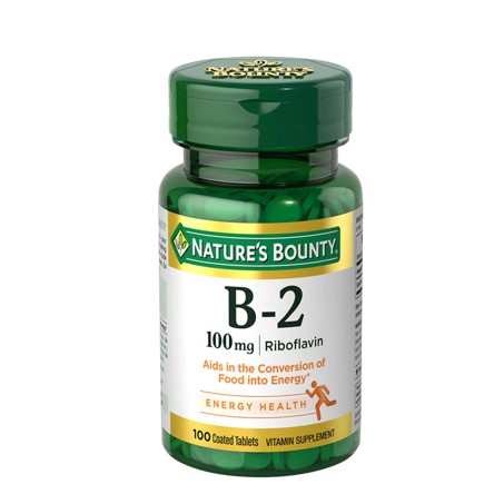 Nature's Bounty Vitamin B-2 100 mg, 100 Tablets In Pakistan
