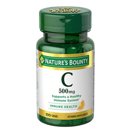 Nature's Bounty Vitamin C 500 mg, 100 Tablets Price In Pakistan