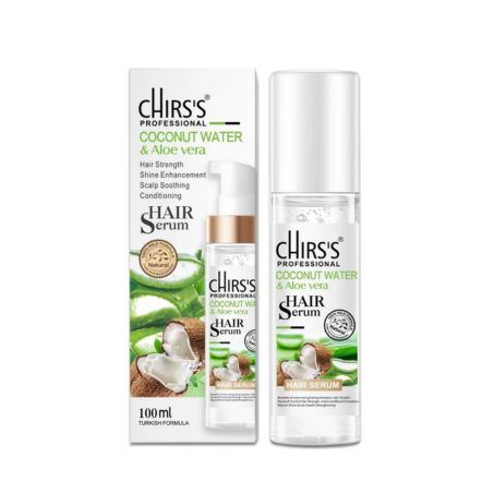 Chirss Professional Coconut Water & Aloe Vera Hair Serum In Pakistan