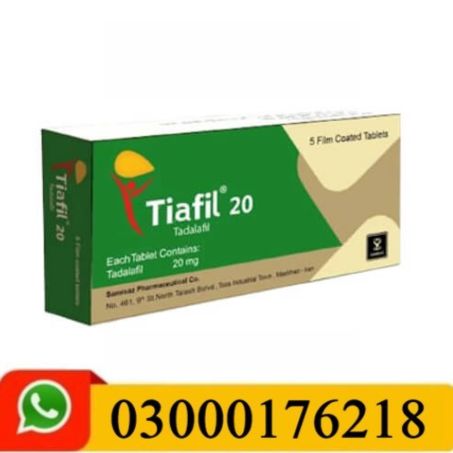 Tiafil 20mg 5 Tablets Price in Pakistan