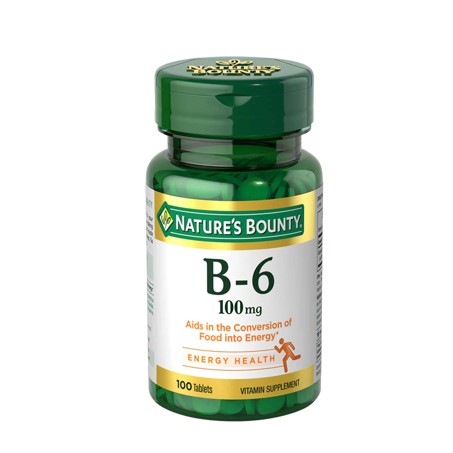 Nature's Bounty Vitamin B-6 100 mg, 100 Tablets In Pakistan