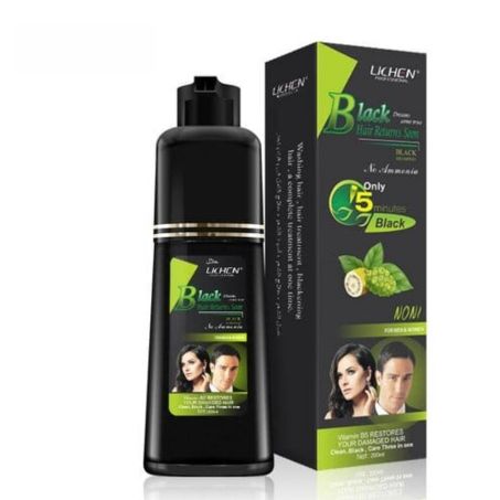 Lichen Black Hair Color Shampoo Price In Pakistan