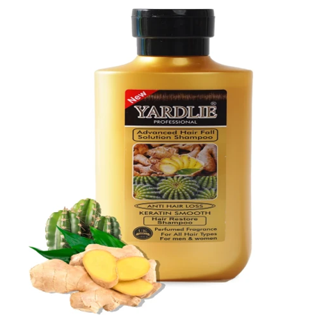 Ginger And Cactus Yardlie Shampoo For Hair Volumizing Shining And Strengthening 400g 