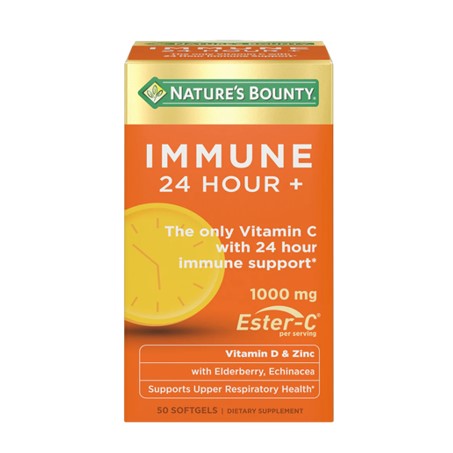 Nature's Bounty Immune 24-Hour Softgels for Support 50 Softgels In Pakistan