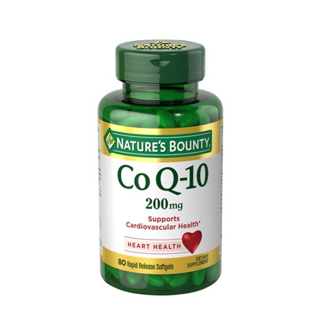 Nature's Bounty Co Q-10 200 mg , 80 Softgels In Pakistan