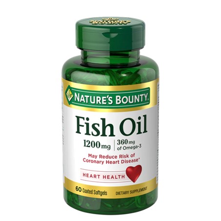 Nature's Bounty Fish Oil 1200mg - 60 Softgels In Pakistan