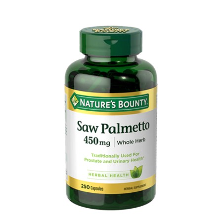 Nature's Bounty Saw Palmetto 450 mg, 250 Capsules In Pakistan