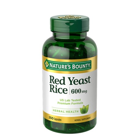 Nature's Bounty Red Yeast Rice 600 mg , 250 Capsules In Pakistan