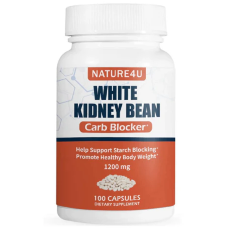 Nature4U White Kidney Bean Extract 1200 mg Capsules In Pakistan