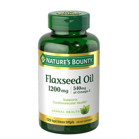 Nature's Bounty Flaxseed Oil 1,200mg 125 Softgels In Pakistan