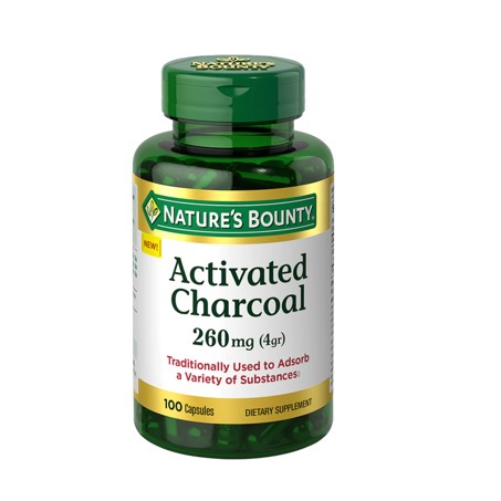 Nature's Bounty Activated Charcoal 260 mg In Pakistan
