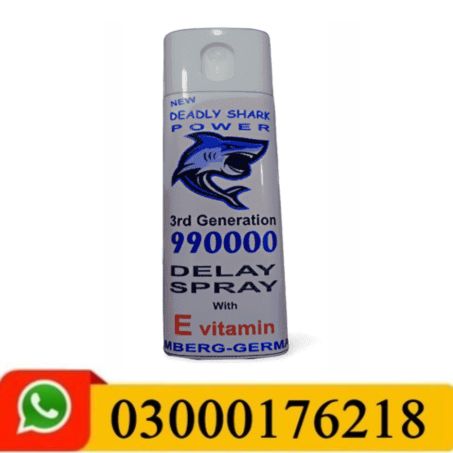 Deadly Shark Power 990000 Delay Spray for Men In Pakistan