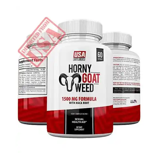 Horny Goat Weed Capsules With Maca Root Formula Price In Pakistan