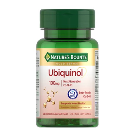 Nature's Bounty Ubiquinol 100 mg, 60 Softgels In Pakistan