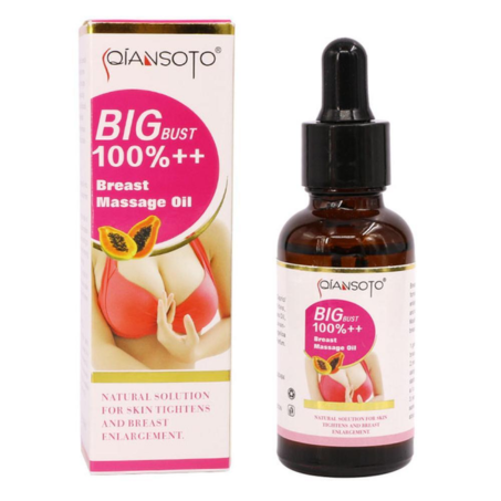 Breast Papaya Massage Oil Chest Chest Firm Enlargement 40ML In Pakistan