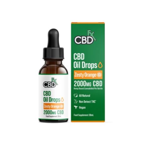 CBD Oil – Zesty Orange – 2000mg Price In Pakistan