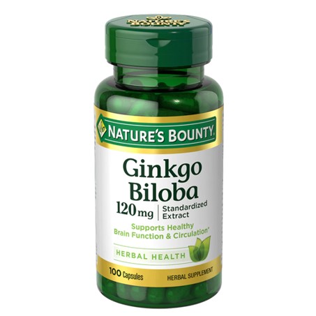 Nature's Bounty Ginkgo Biloba 120 mg Capsules In Pakistan