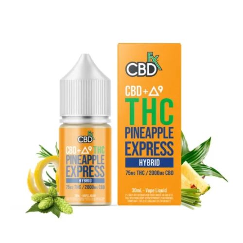 THC Vape Juice CBD Delta-9 THC Pineapple Express Hybrid In Karachi