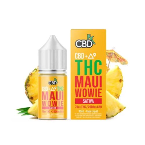 THC Vape Juice CBD Delta-9 THC Maui Wowie Sativa In Lahore