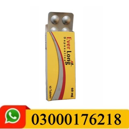 Everlong Dapoxetine 60mg Tablets In Pakistan