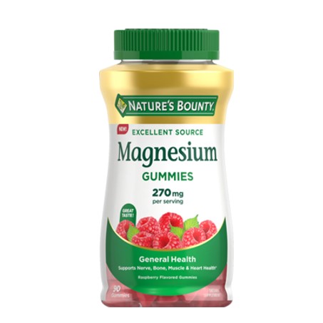 Nature's Bounty Magnesium Gummies 270 mg, 90 Gummies In Pakistan