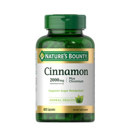 Nature's Bounty Cinnamon Plus Chromium 2000mg In Pakistan
