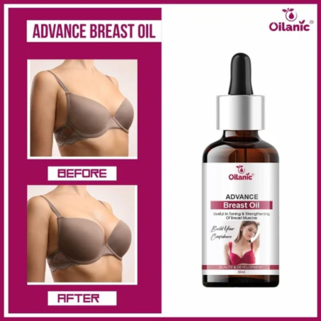 Oilanic Natural B 36 Plus Breast Enlargement Oil In Pakistan