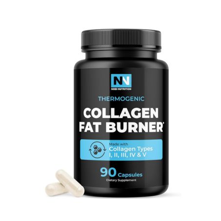 Multi Collagen Fat Burner Supplements Support for Women & Men | 90 Capsules