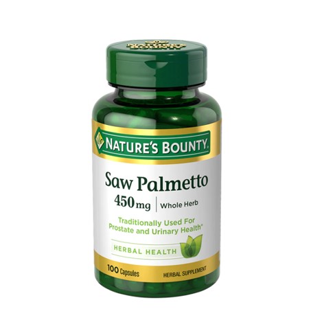 Nature's Bounty Saw Palmetto 450 mg, 100 Capsules In Pakistan