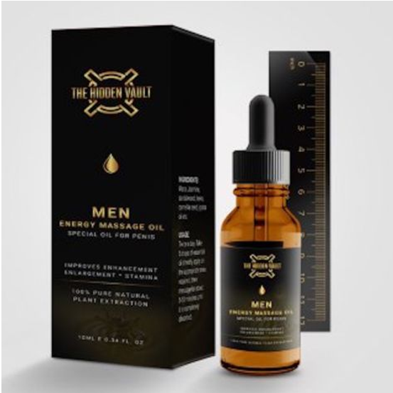 Energy Massage Oil for Men (Hidden Vault) in Pakistan