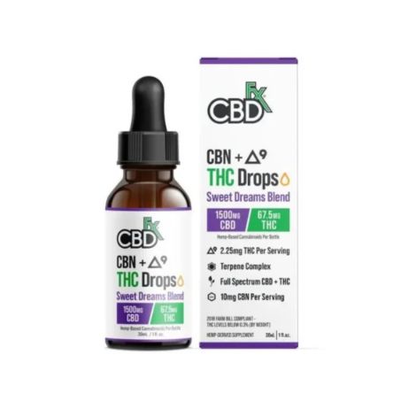 CBN + Delta-9 THC Drops Sweet Dreams Blend In Pakistan