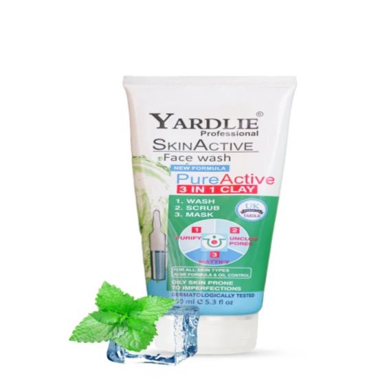 Yardlie Professional Skin Active Face Wash Uk Based Formula 120ml Buy In Pakistan